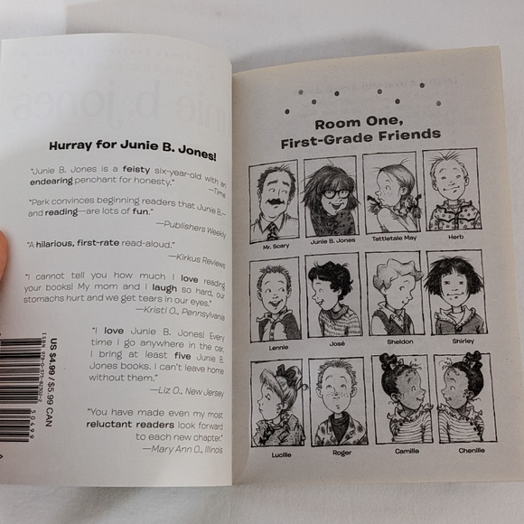 Junie B. Jones: Cheater Pants by Barbara Park Book, New York Times Best-selling - Picture 2 of 7